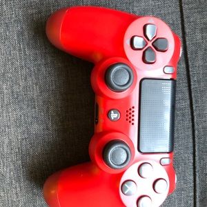 DualShock Controller for PlayStation 4-Magma Red